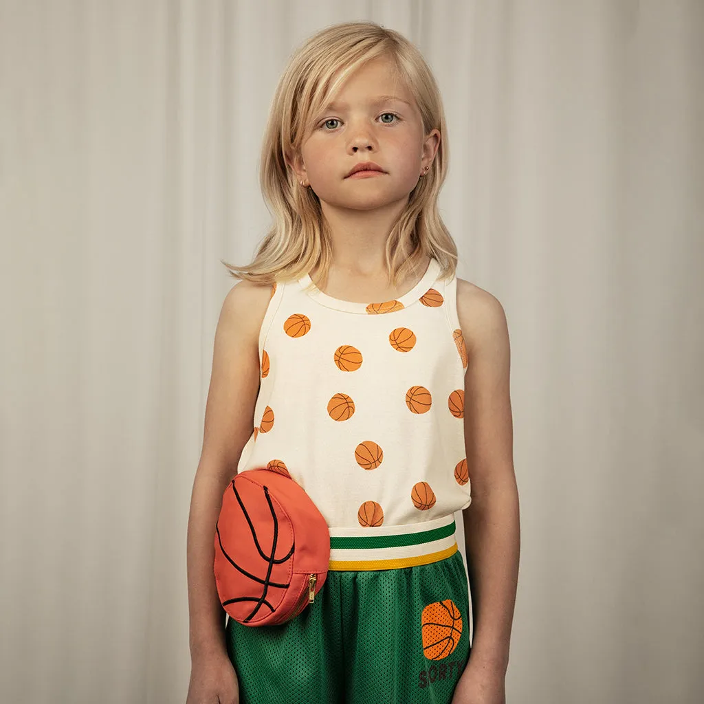 Mini Rodini Basketball Belt Bag Orange