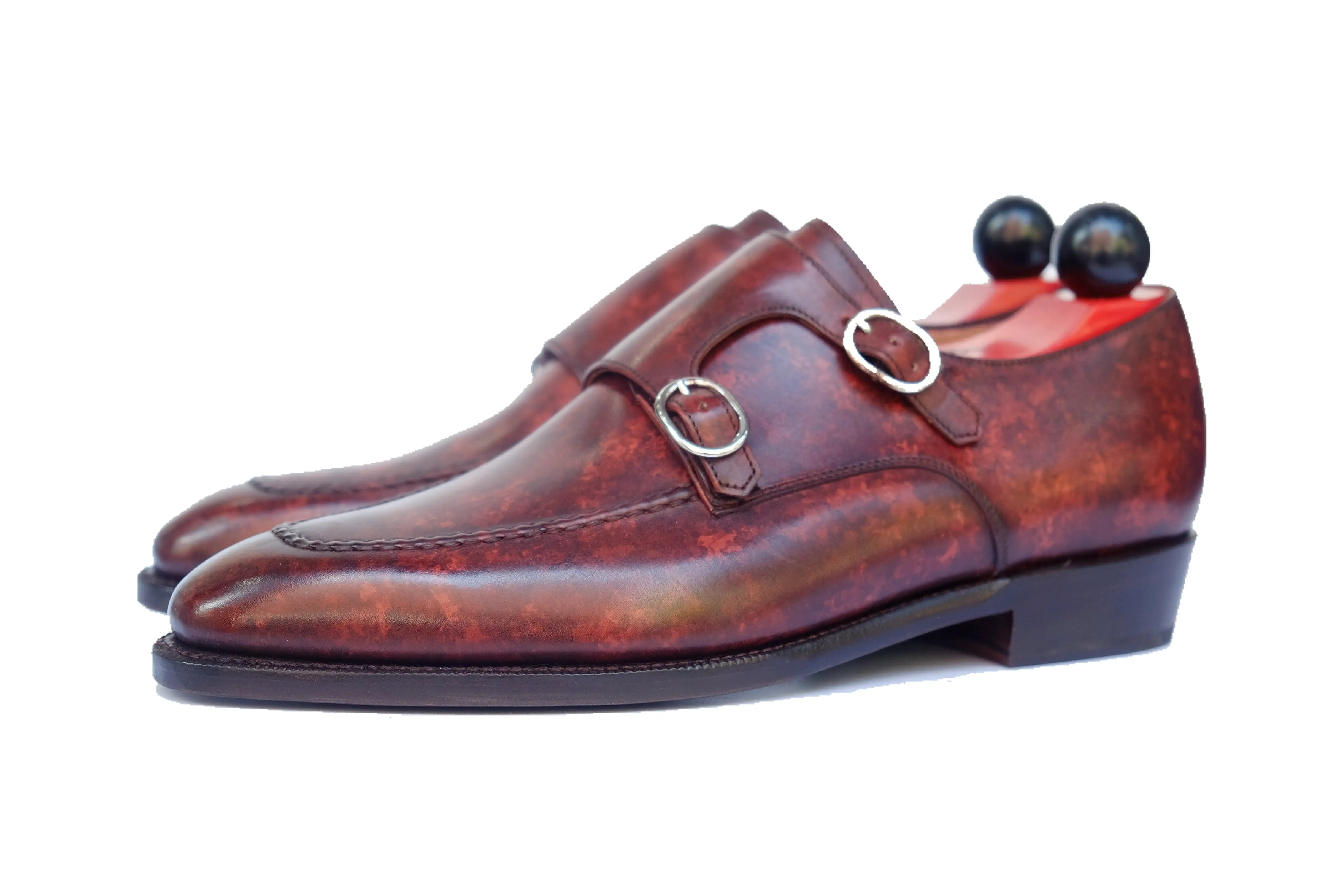 Montlake - MTO - Walnut Marble Patina - LPB Last - Single Leather Sole