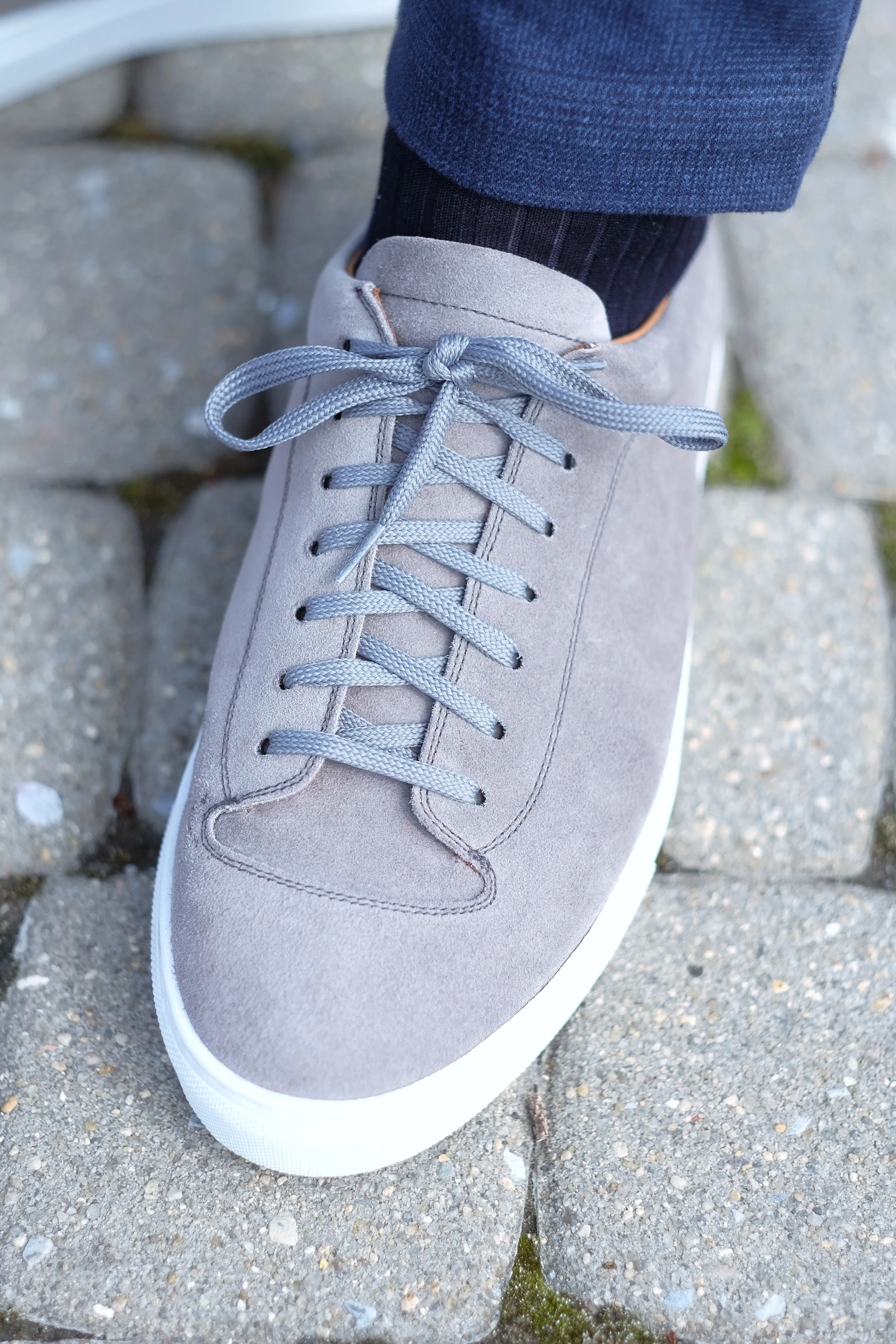 Olympia - Cloud Suede / White Sole