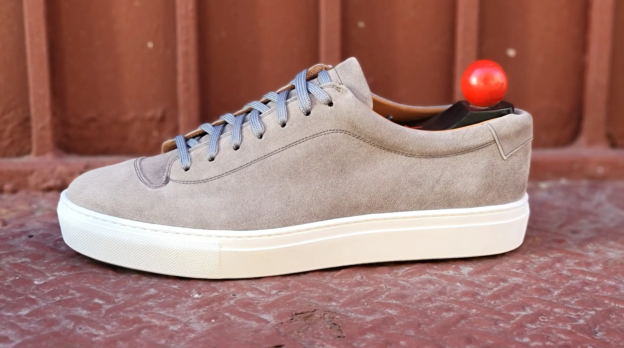 Olympia - Cloud Suede / White Sole