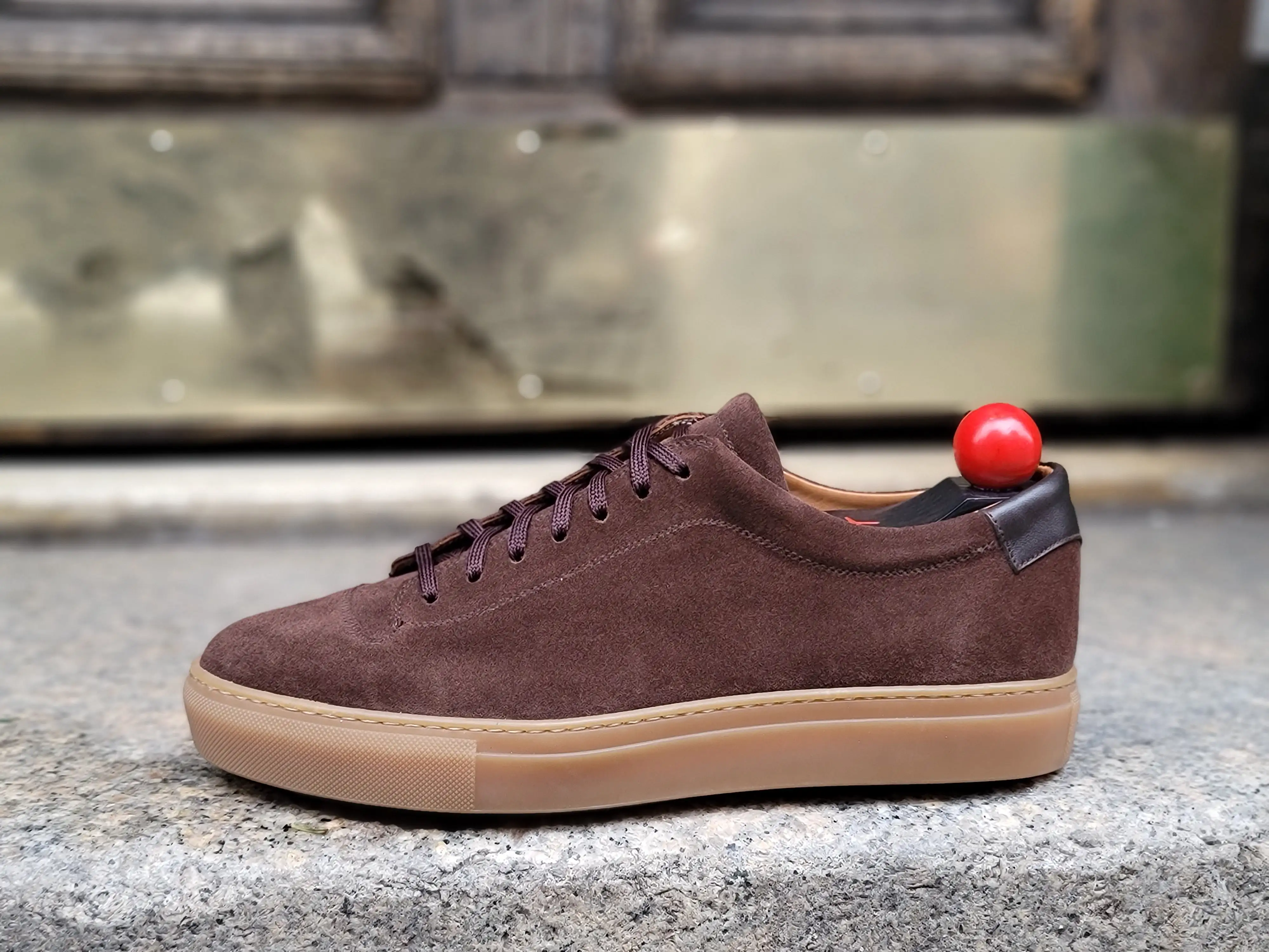 Olympia - Mocha Suede / Gum Sole