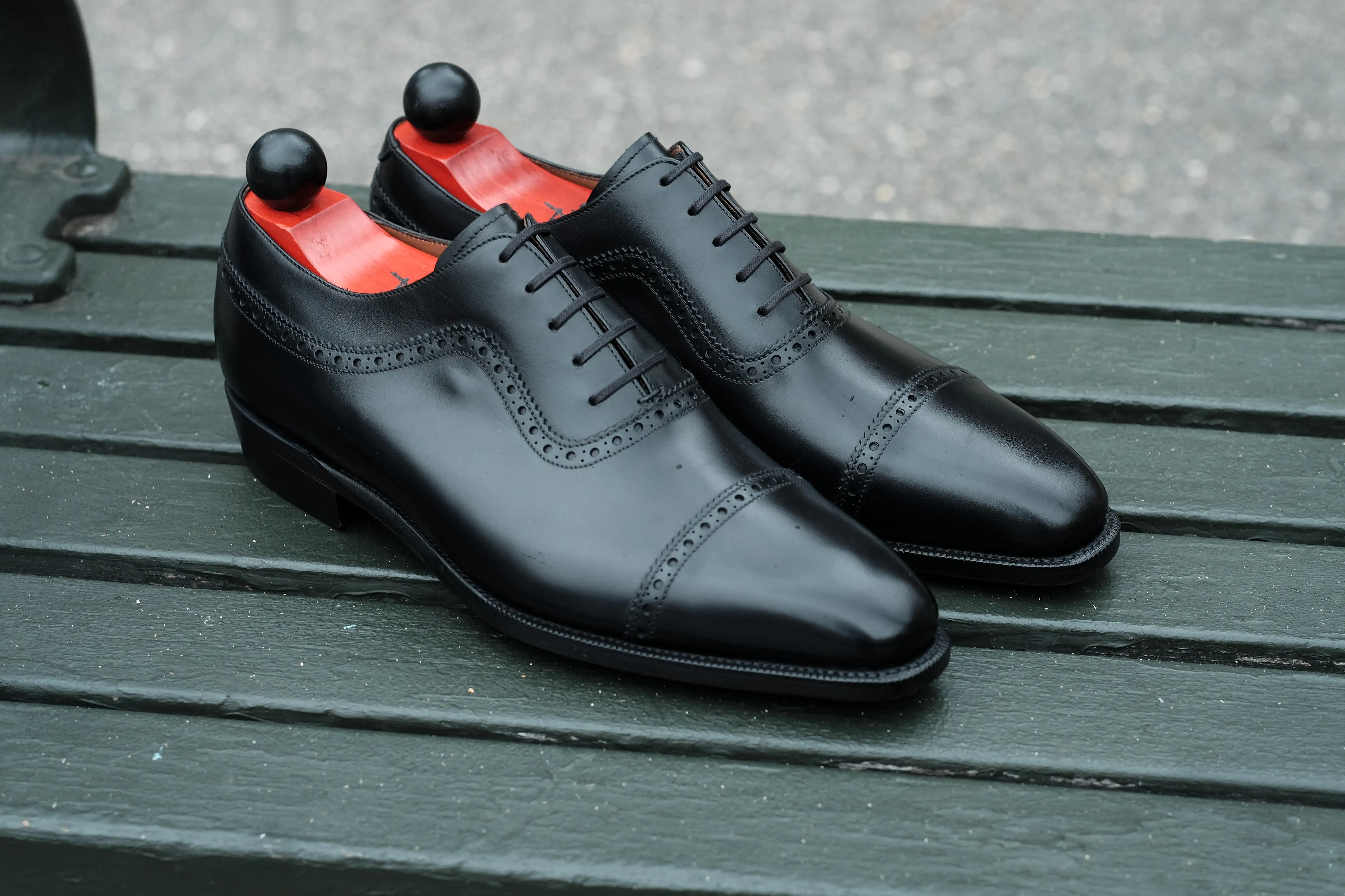 Palacio - Black Calf - MTO - LPB Last - Single Leather Sole