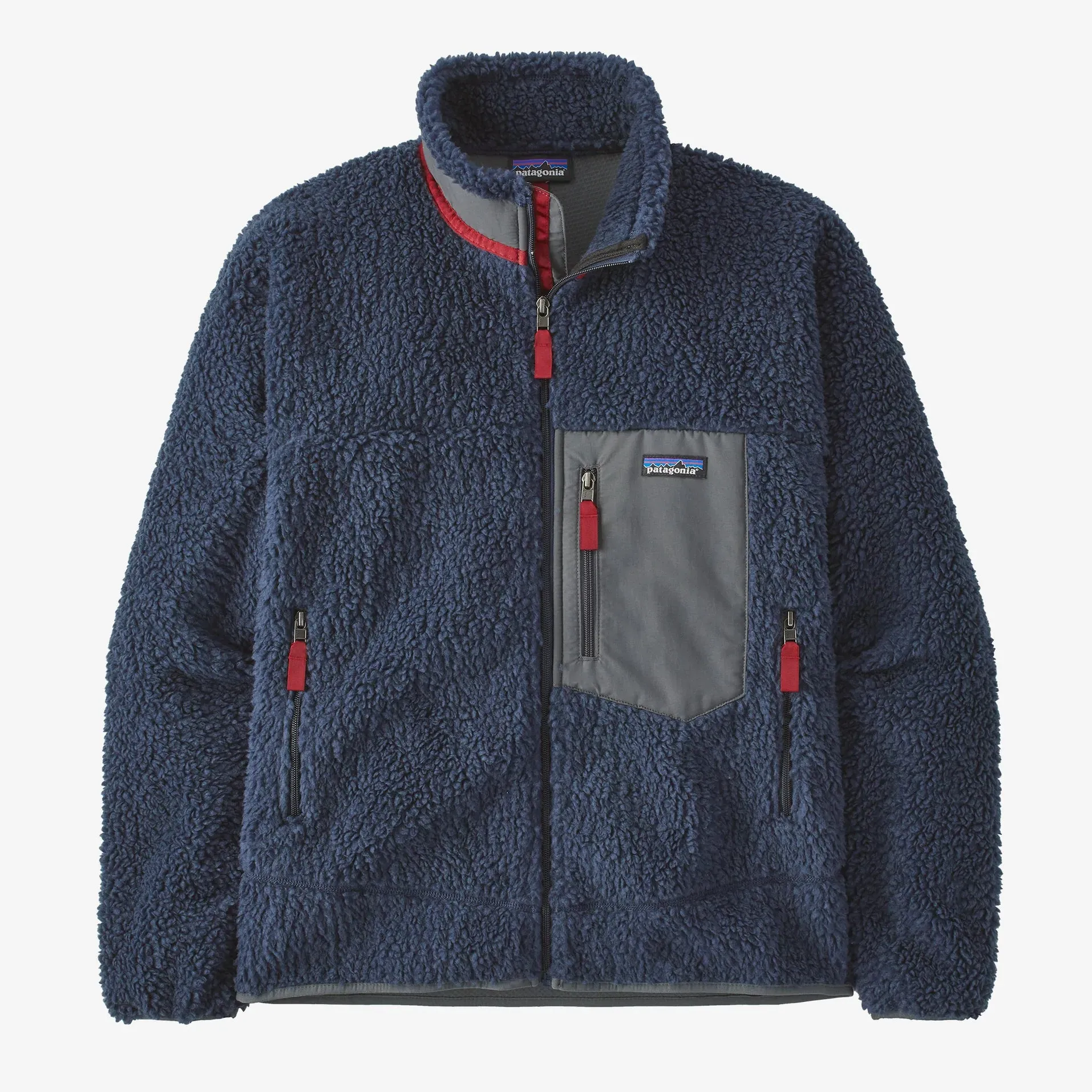 Patagonia Classic Retro-X Jacket New Navy w/Wax Red