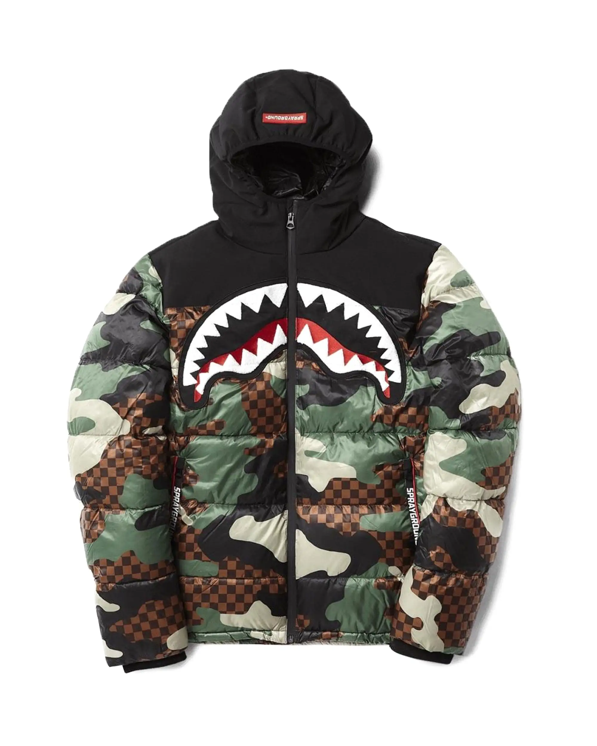 Piumino Uomo Sprayground Down Jacket Check