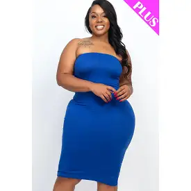 Plus Tube Bodycon Dress