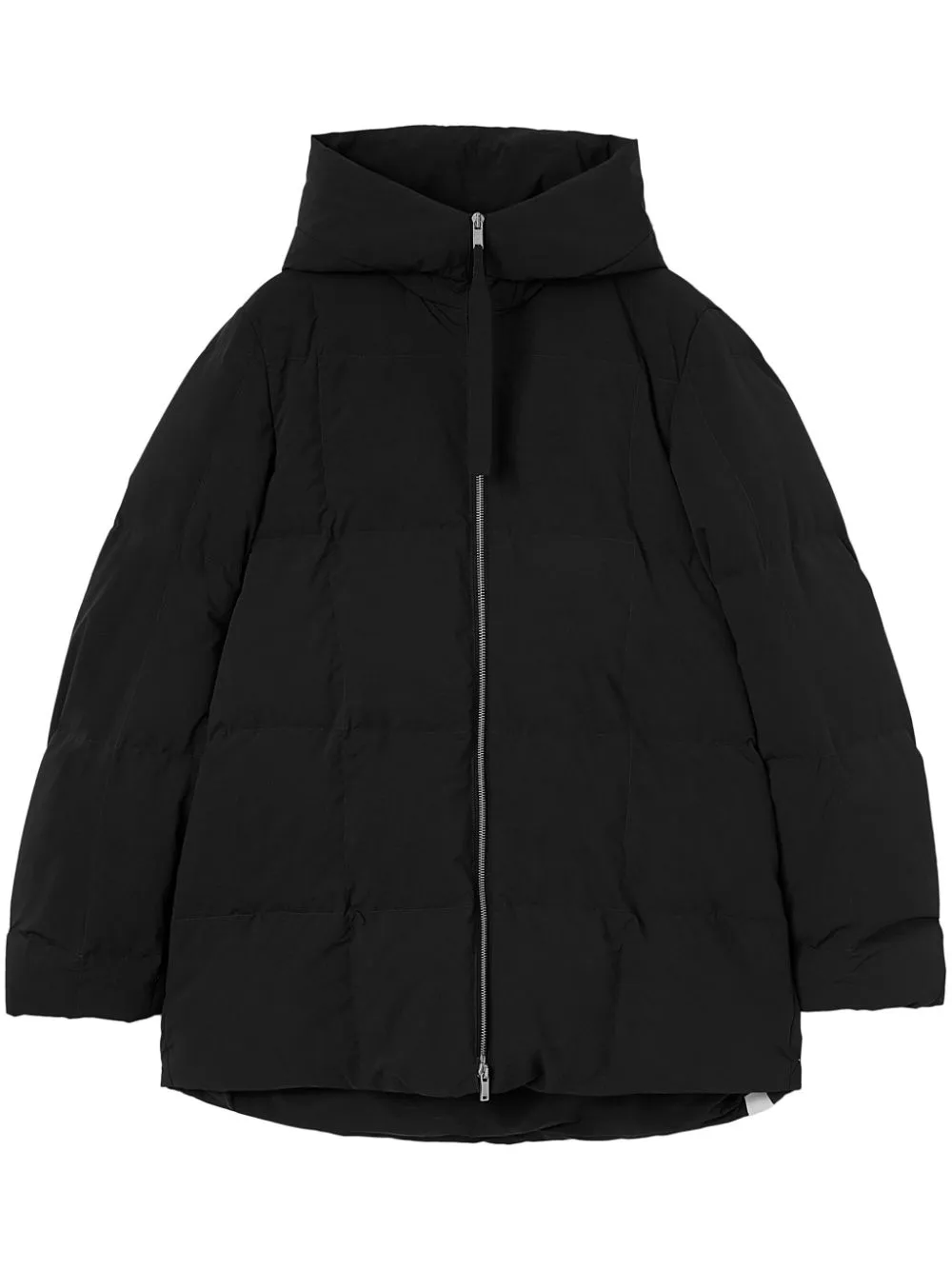 Quilted Down Jacket, black