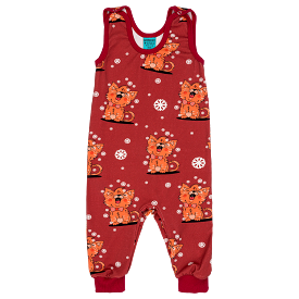 Raspberry Republic Meow Meow Dungarees