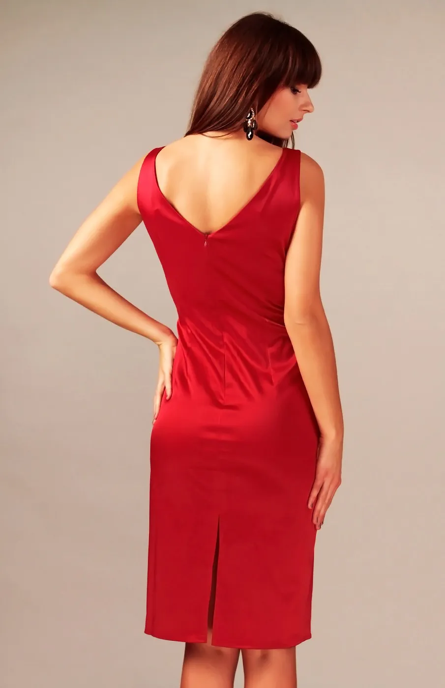 Red evening dress Aphrodite