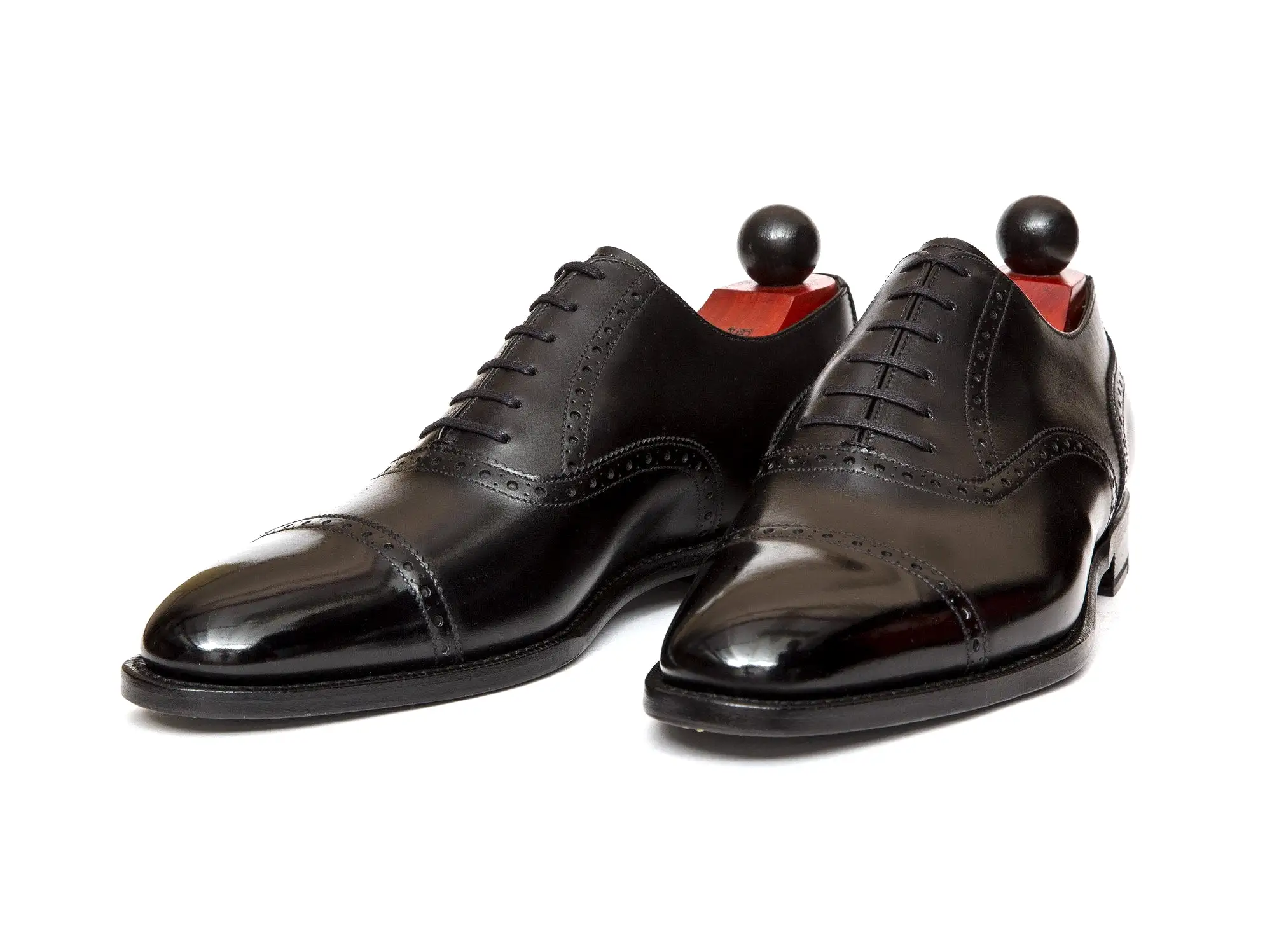 Redmond - MTO - Black Calf - TMG Last - Single Leather Sole