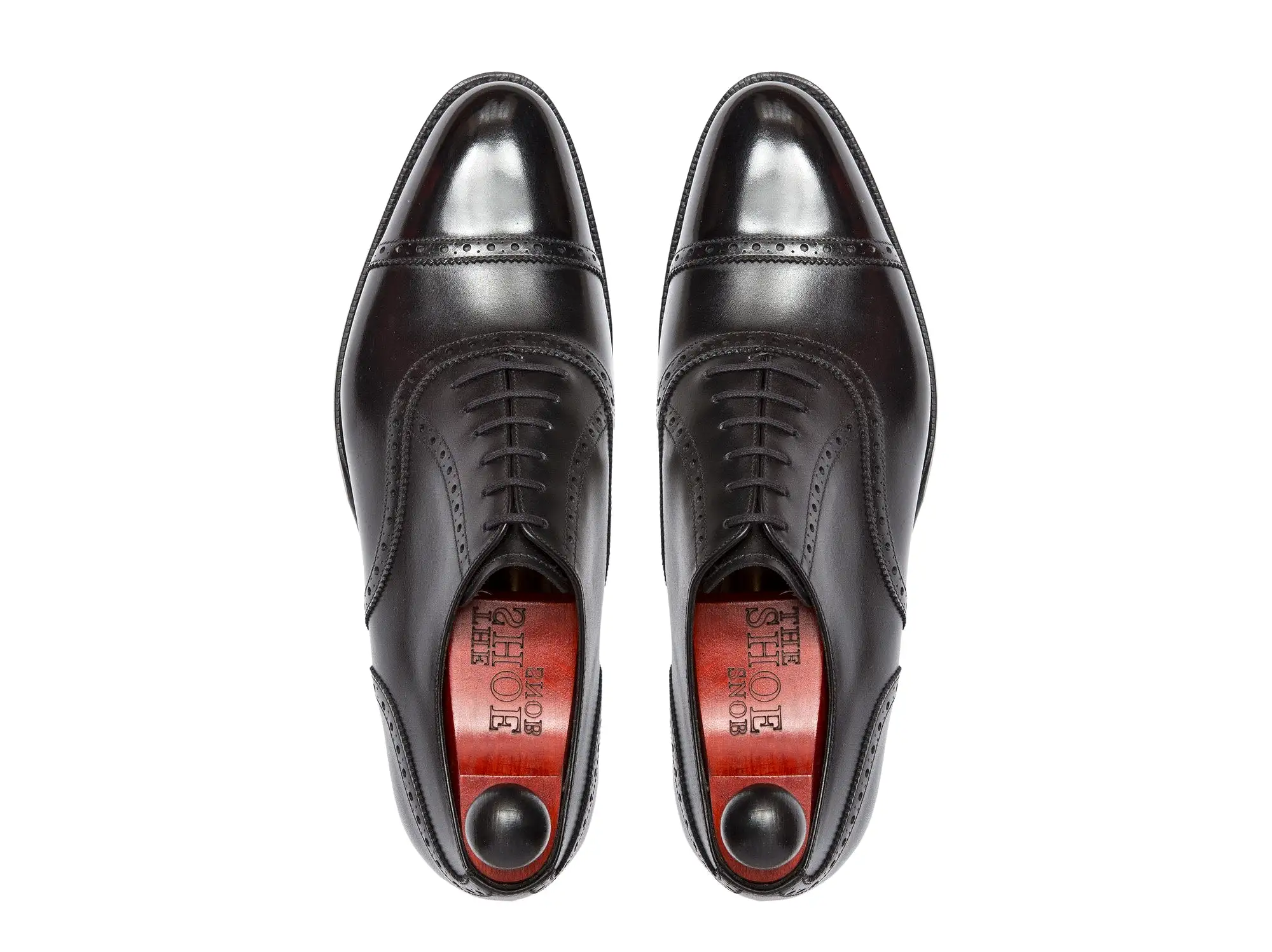 Redmond - MTO - Black Calf - TMG Last - Single Leather Sole