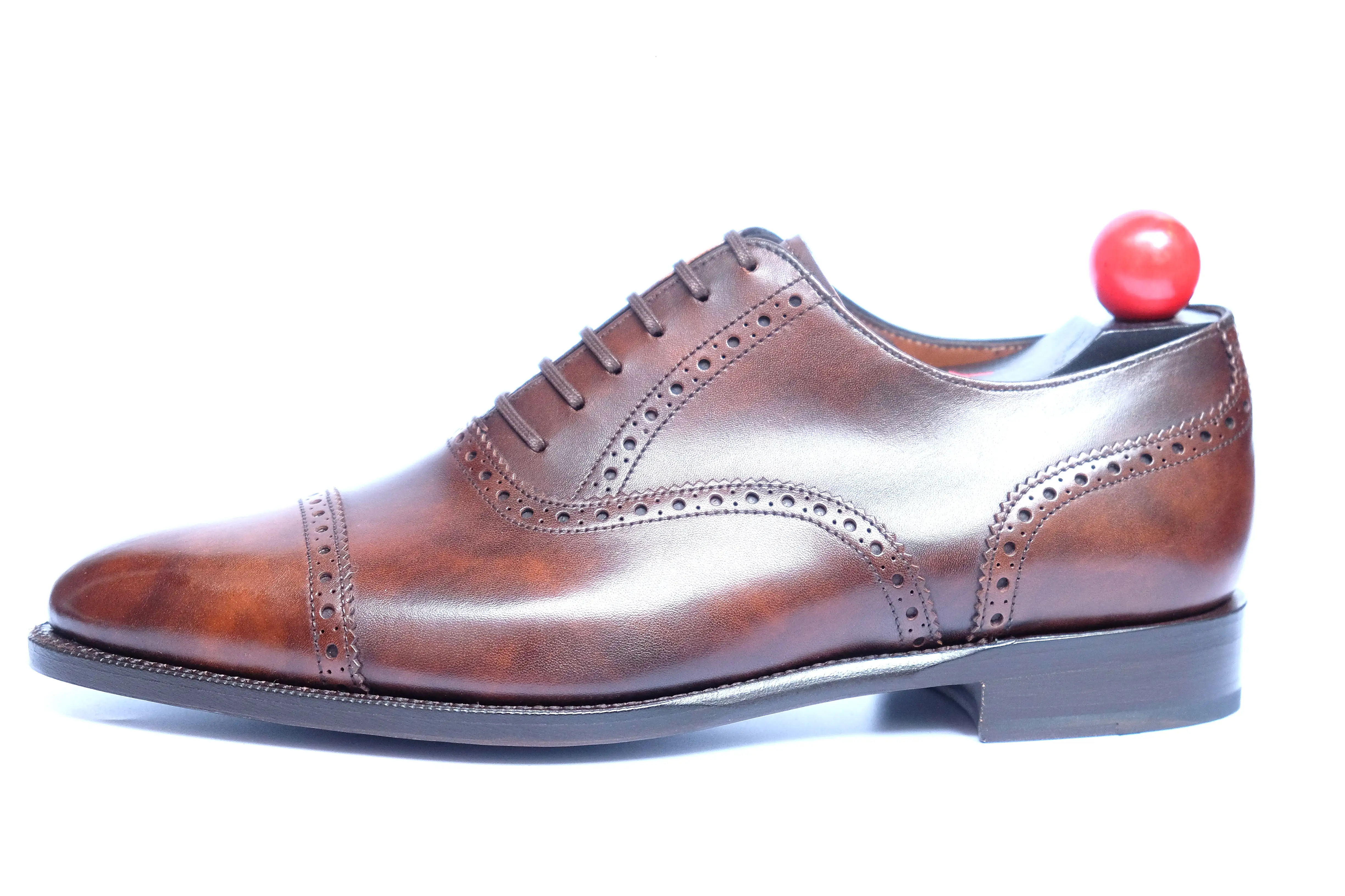 Redmond - MTO - Copper Museum Calf - TMG Last - Single Leather Sole