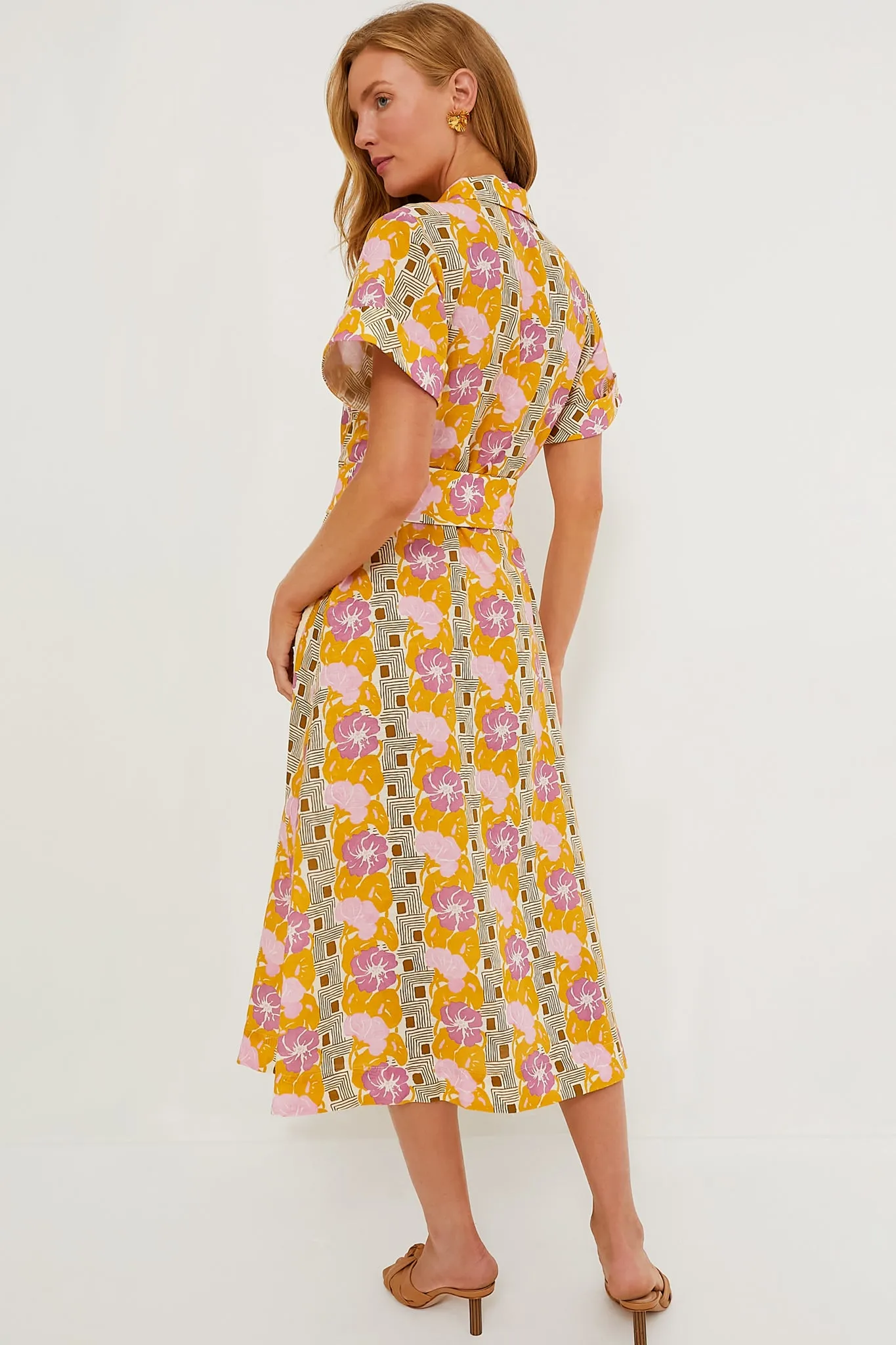 Retro Floral Meriweather Dress