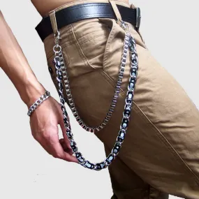 Rock Skull Belt Chain