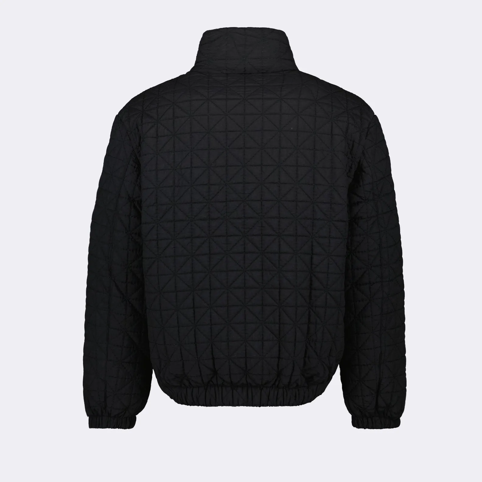 Sashiko Stitch Nylon Down Jacket