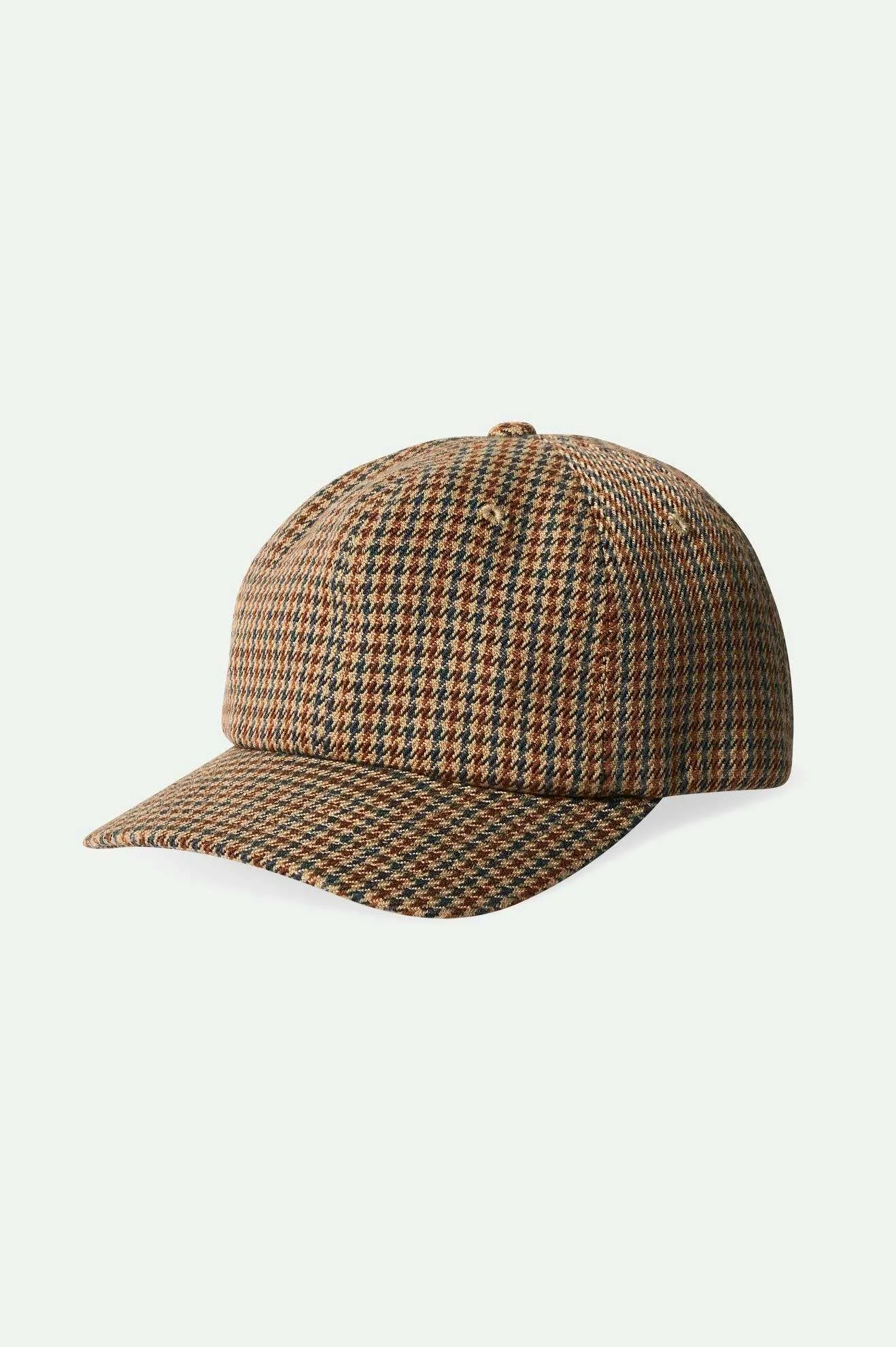 Shelby Adjustable Hat - Sand Houndstooth