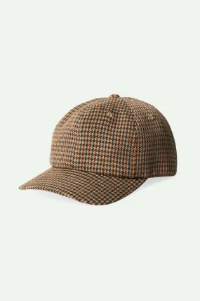 Shelby Adjustable Hat - Sand Houndstooth