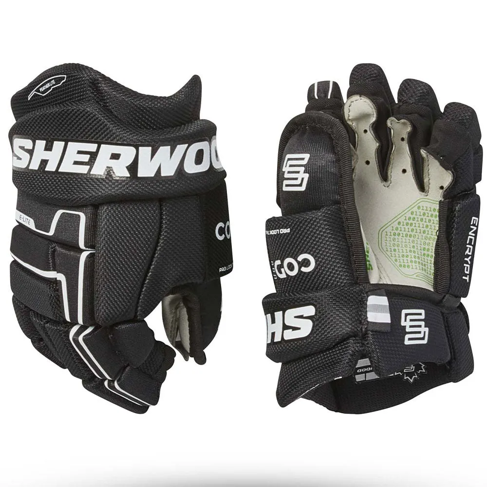 SHERWOOD CODE ENCRYPT 4 YOUTH HOCKEY GLOVES