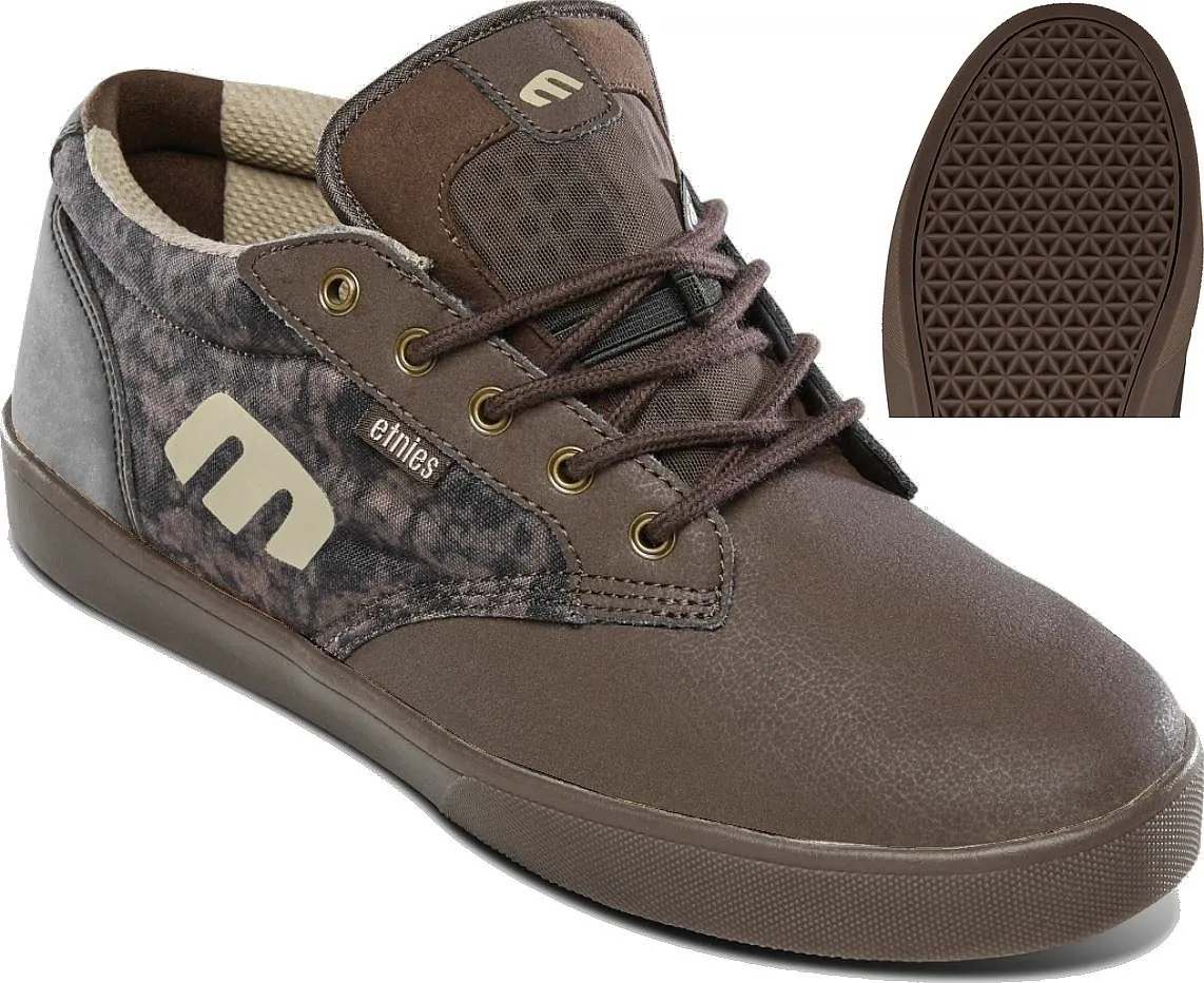 shoes Etnies Jameson Mid Crank - Brown/Tan/Gum - men´s