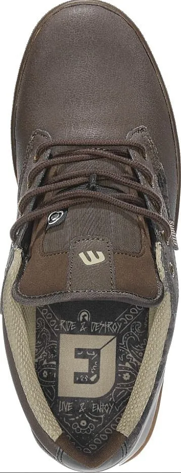 shoes Etnies Jameson Mid Crank - Brown/Tan/Gum - men´s