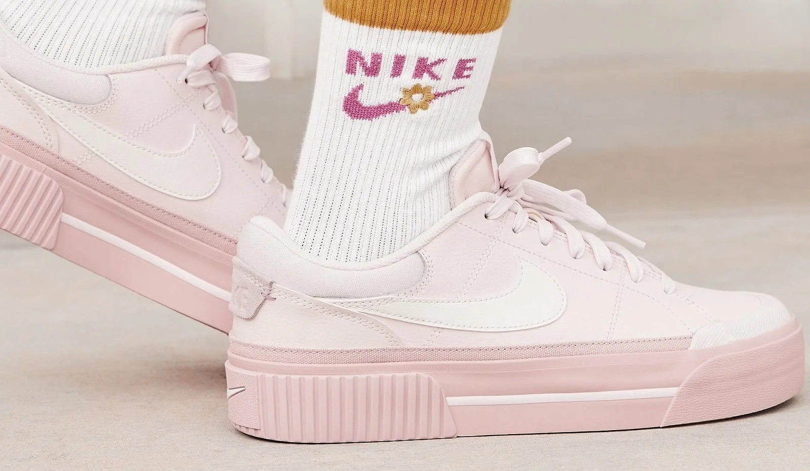 shoes Nike Court Legacy Lift - Light Soft Pink/Sail/Pink Oxfo - women´s