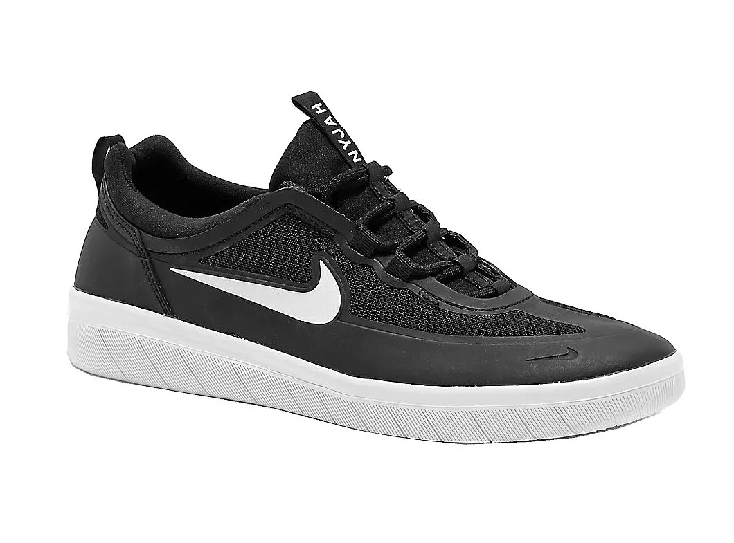 shoes Nike SB Nyjah Free 2 - Black/White/Black/Black