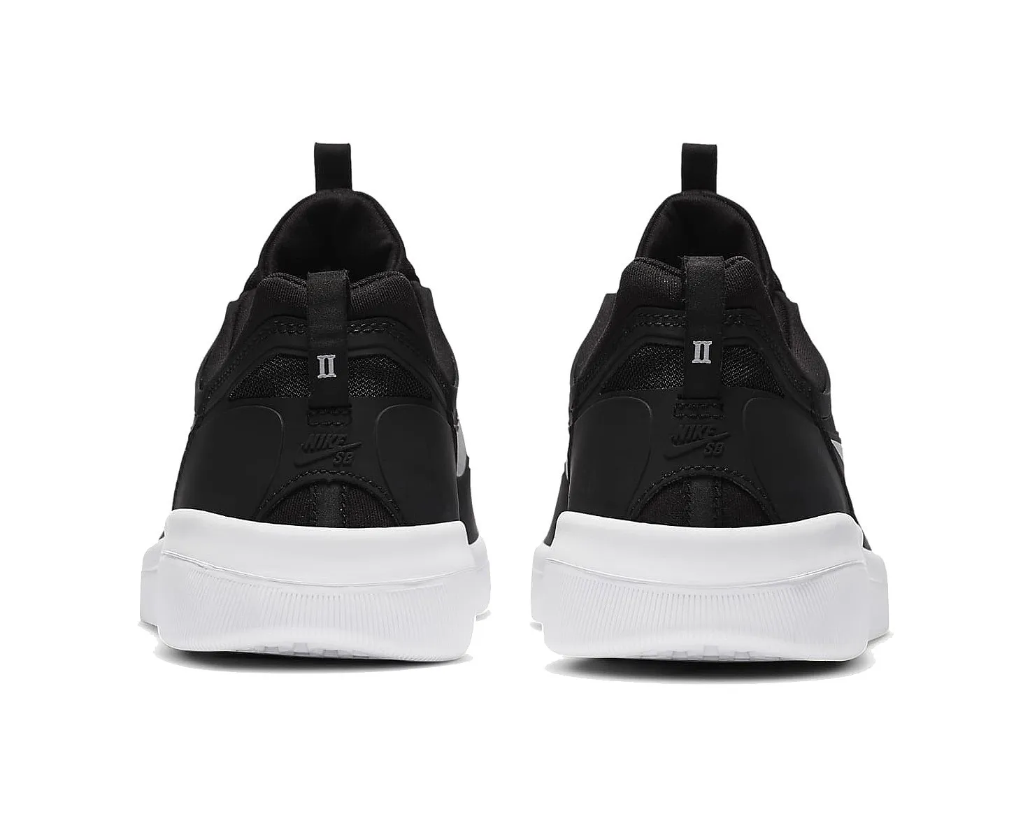 shoes Nike SB Nyjah Free 2 - Black/White/Black/Black