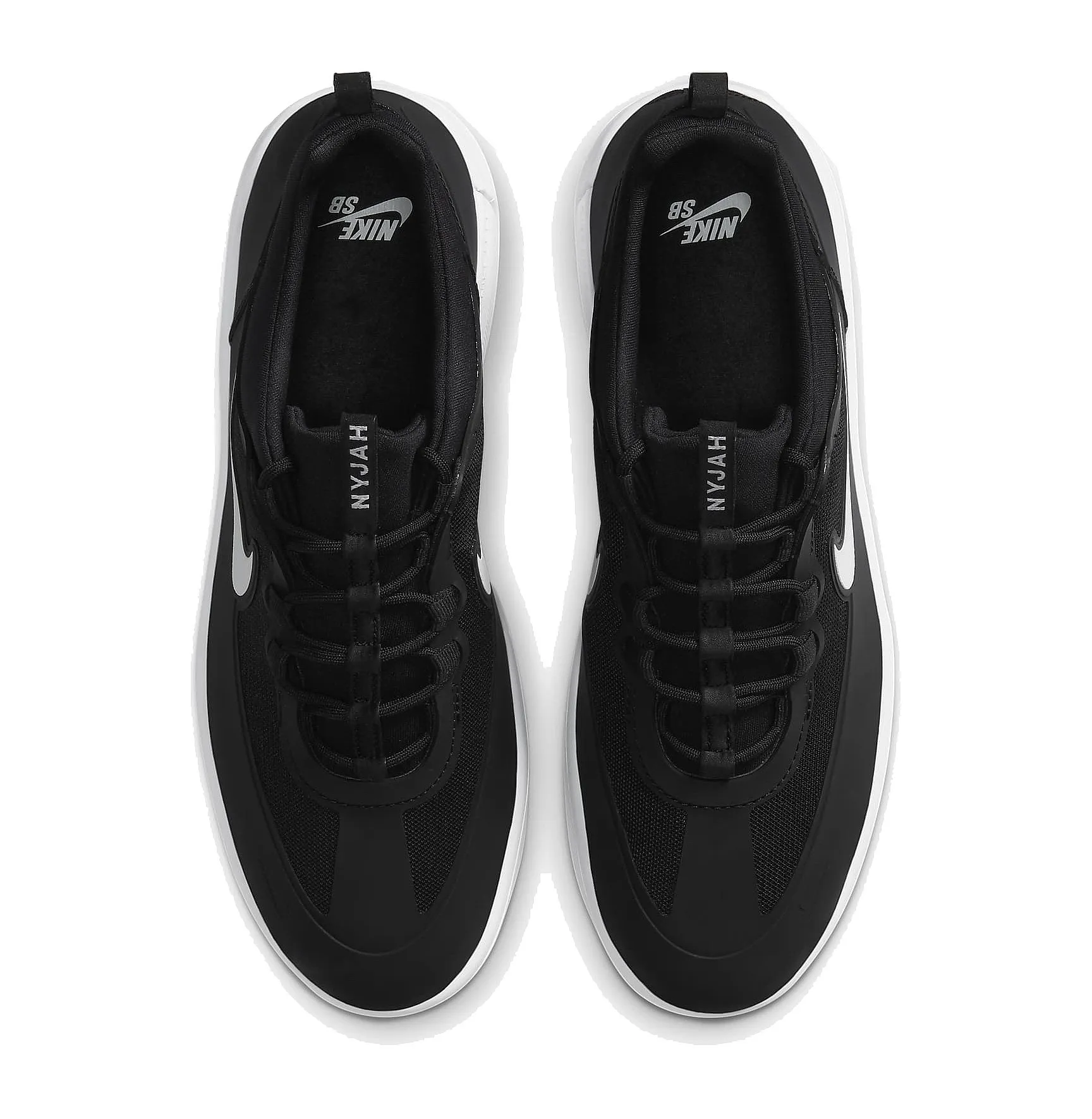 shoes Nike SB Nyjah Free 2 - Black/White/Black/Black