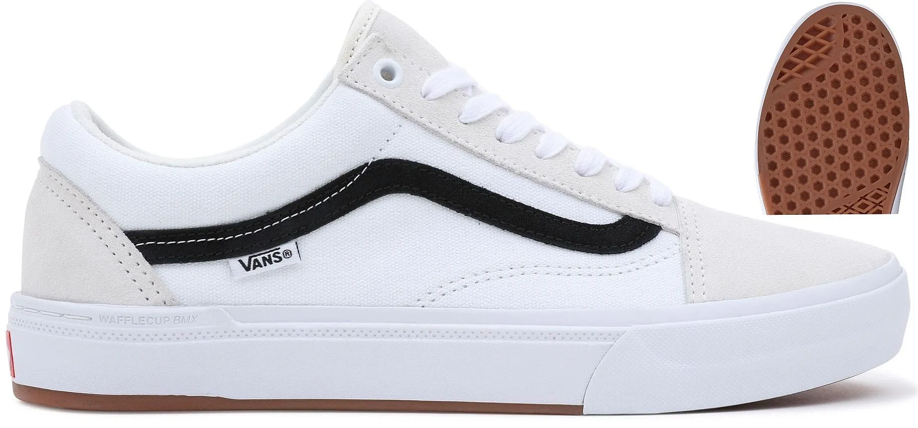 shoes Vans BMX Old Skool - Marshmallow/White - men´s