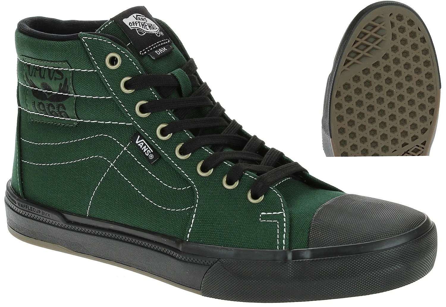 shoes Vans BMX Sk8-Hi 238 - Dakota Roche Green/Black - men´s