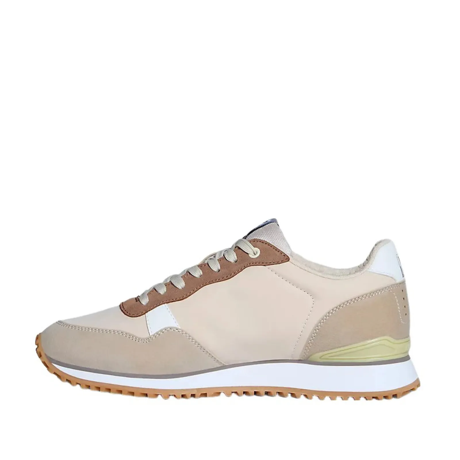 Sneakers Cosmos in suede e tessuto tecnico beige