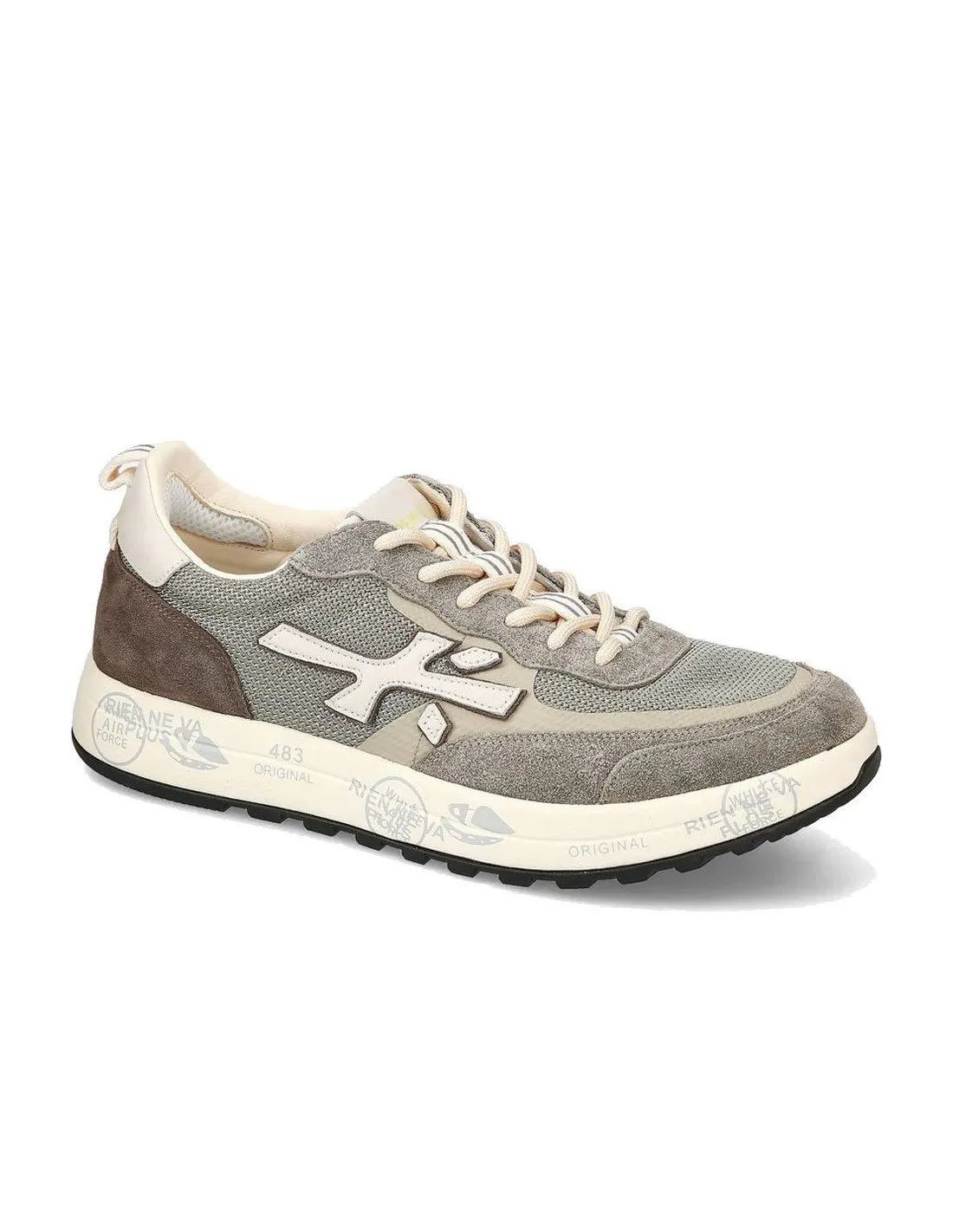 Sneakers Premiata uomo Nous 6655 beige