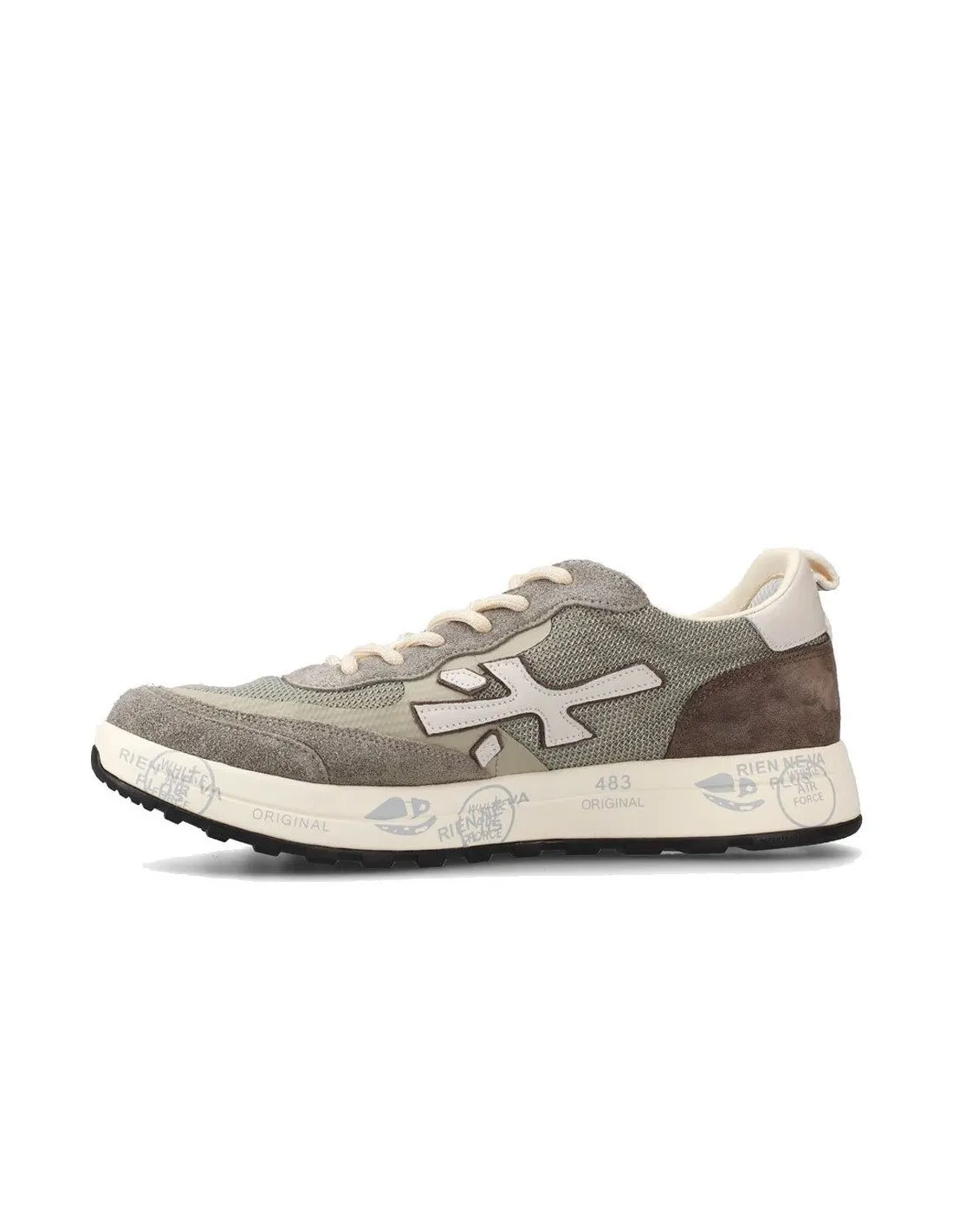 Sneakers Premiata uomo Nous 6655 beige