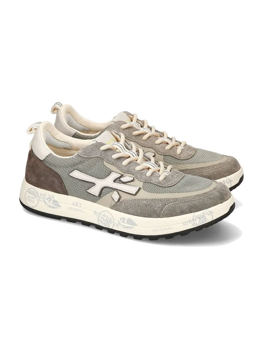 Sneakers Premiata uomo Nous 6655 beige