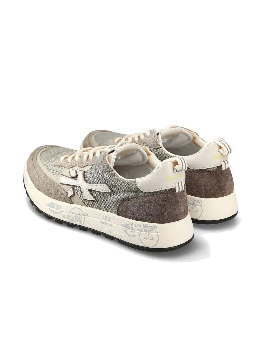 Sneakers Premiata uomo Nous 6655 beige