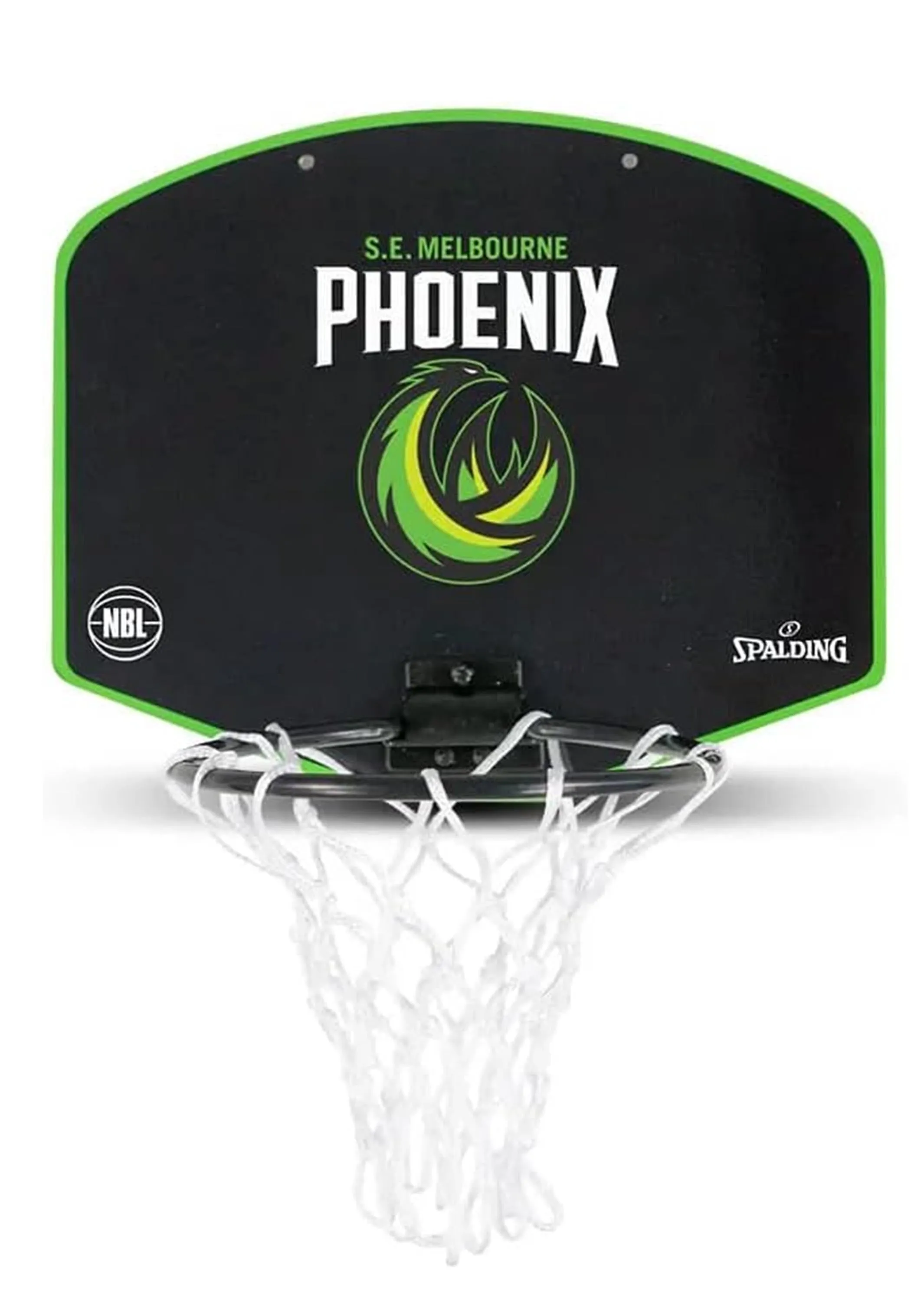 Spalding NBL Team Micro Mini South East Melbourne Phoenix Backboard  5001/NBL/SE