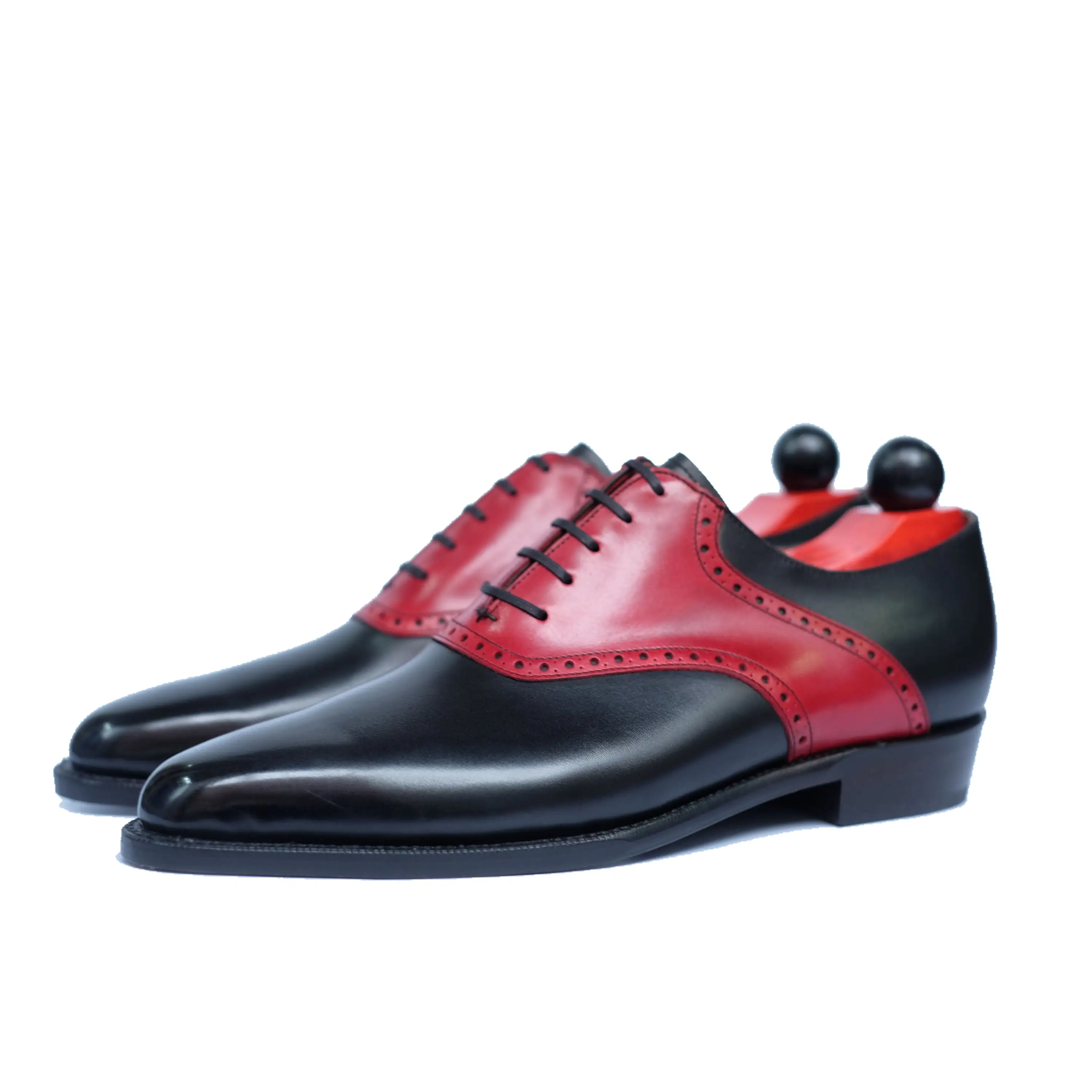 Stefano Redux - Black Calf / Red Calf