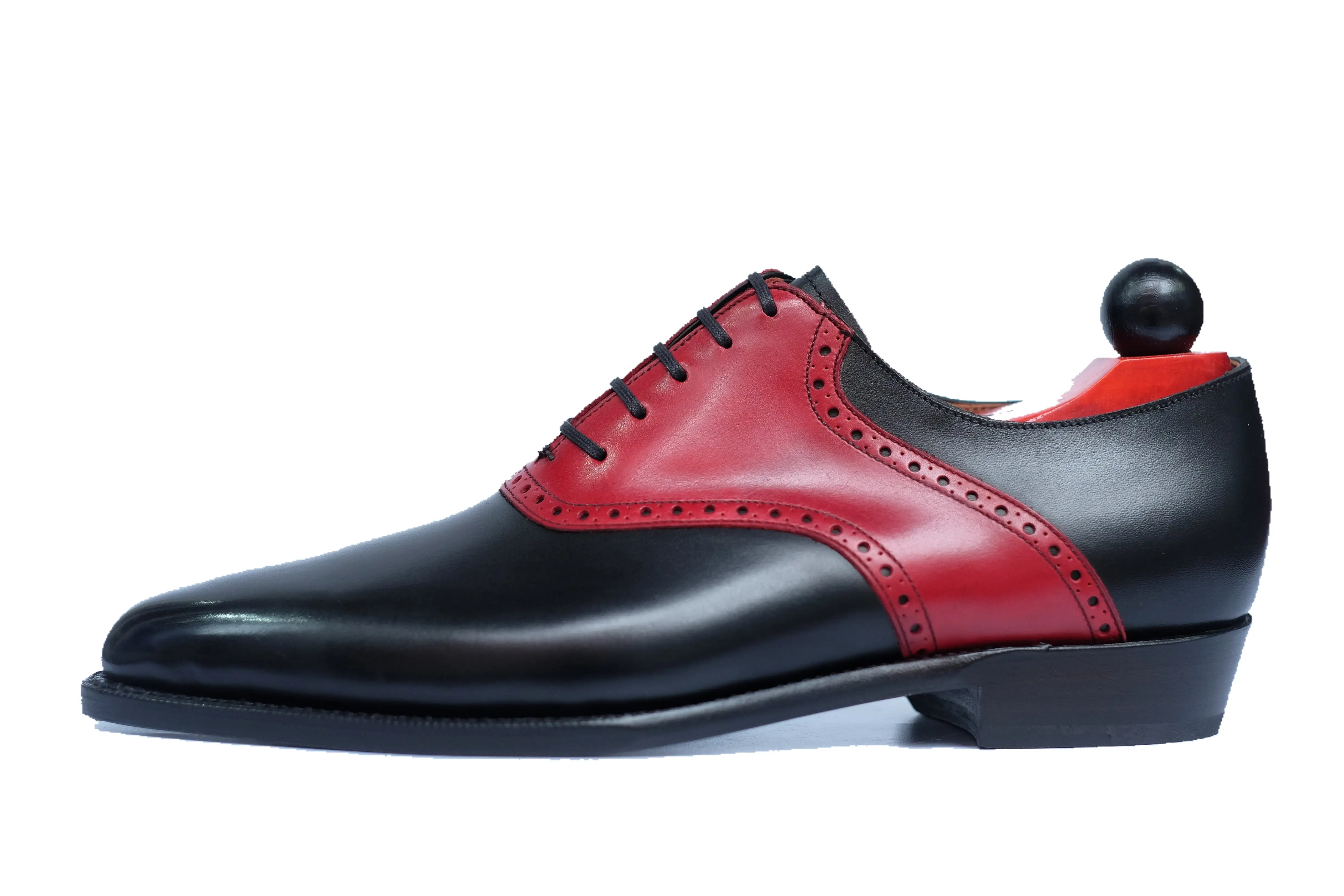 Stefano Redux - Black Calf / Red Calf