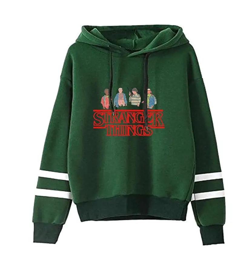 Stranger Things Striped Hoodies