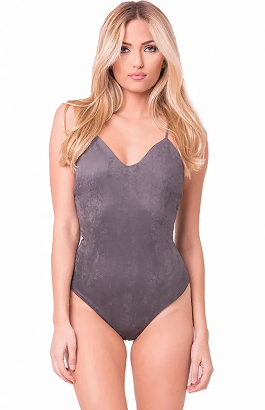 Suede Flawless Bodysuit