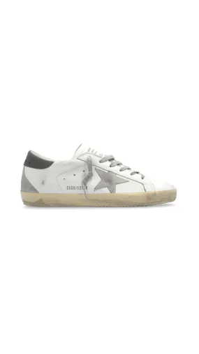 Super Star Lace-Up Sneakers - White\Grey