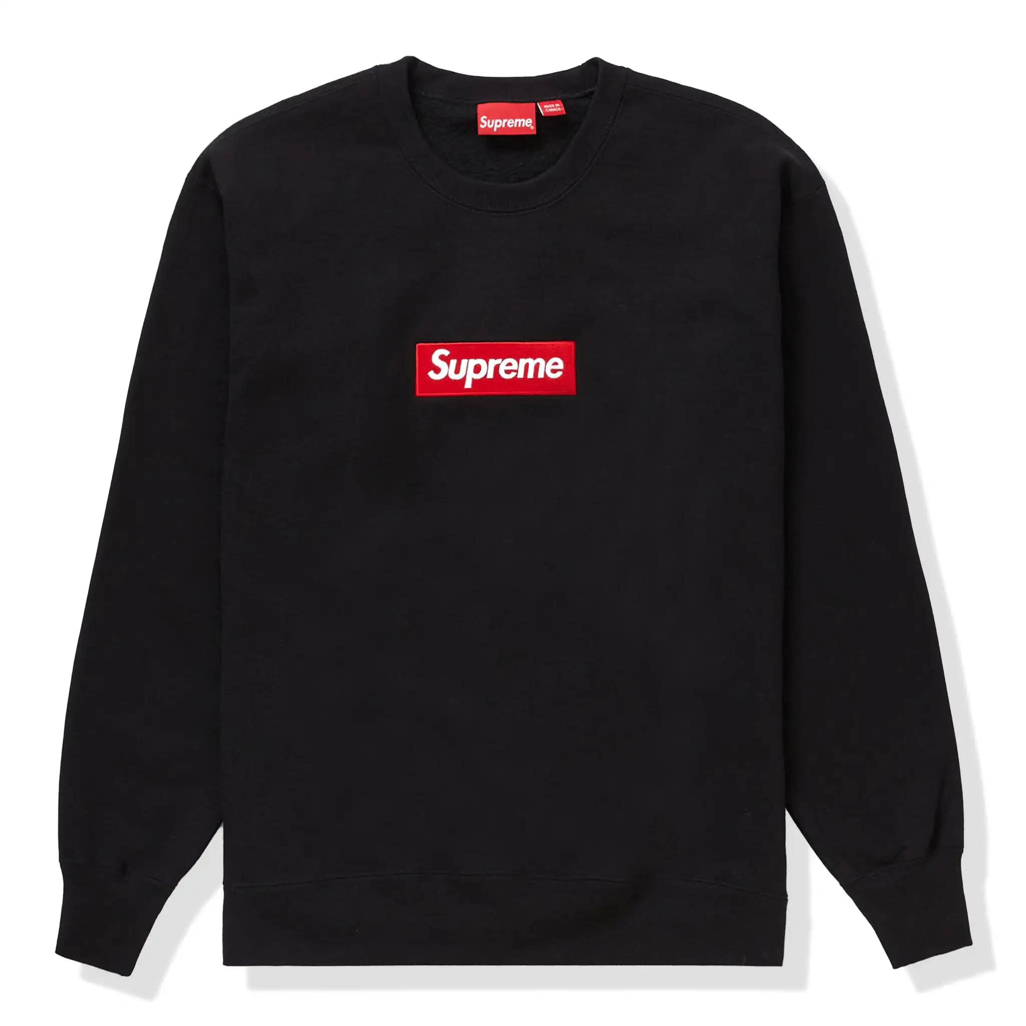 Supreme Box Logo Black Sweatshirt (FW22)