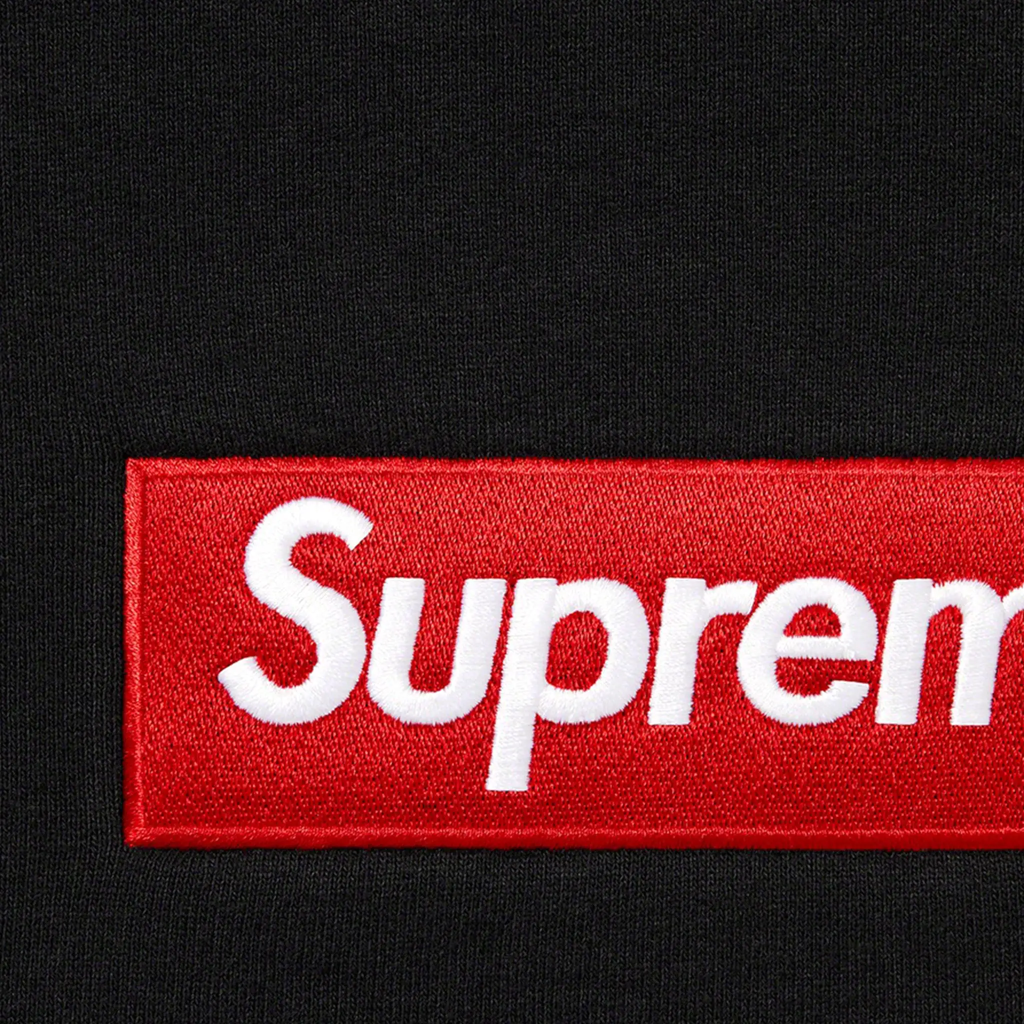 Supreme Box Logo Black Sweatshirt (FW22)