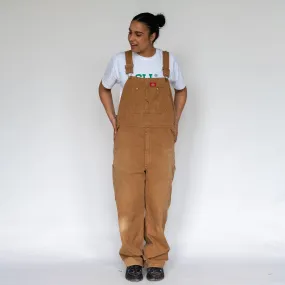 Tan 90s Dickies Canvas Baggy Dungarees (L)