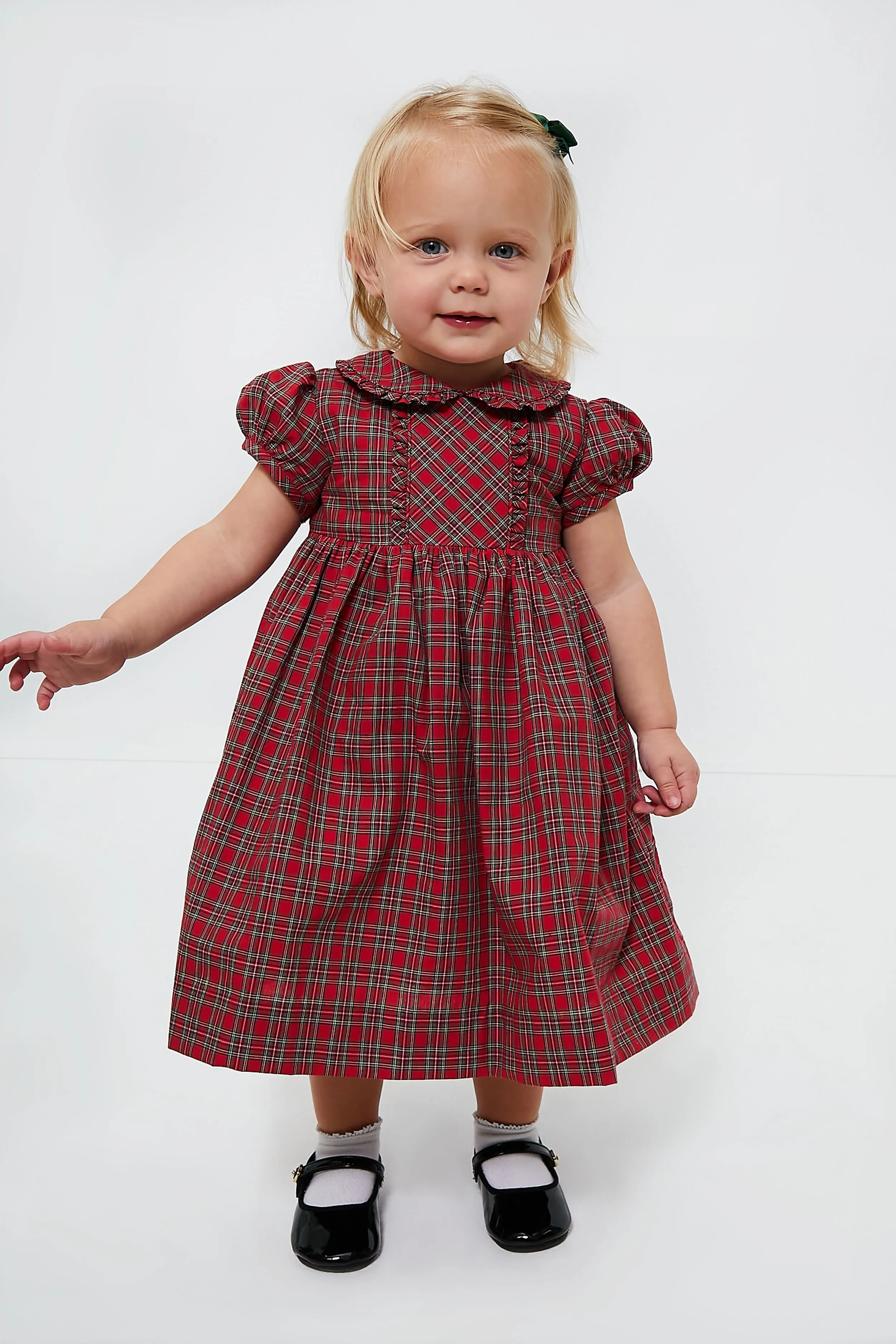 Tartan Frill Dress and Bloomers