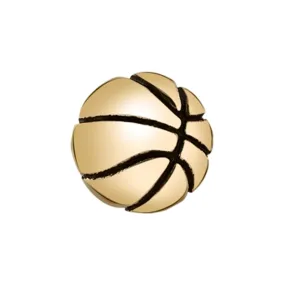 threadless: Basketball Pin in Gold