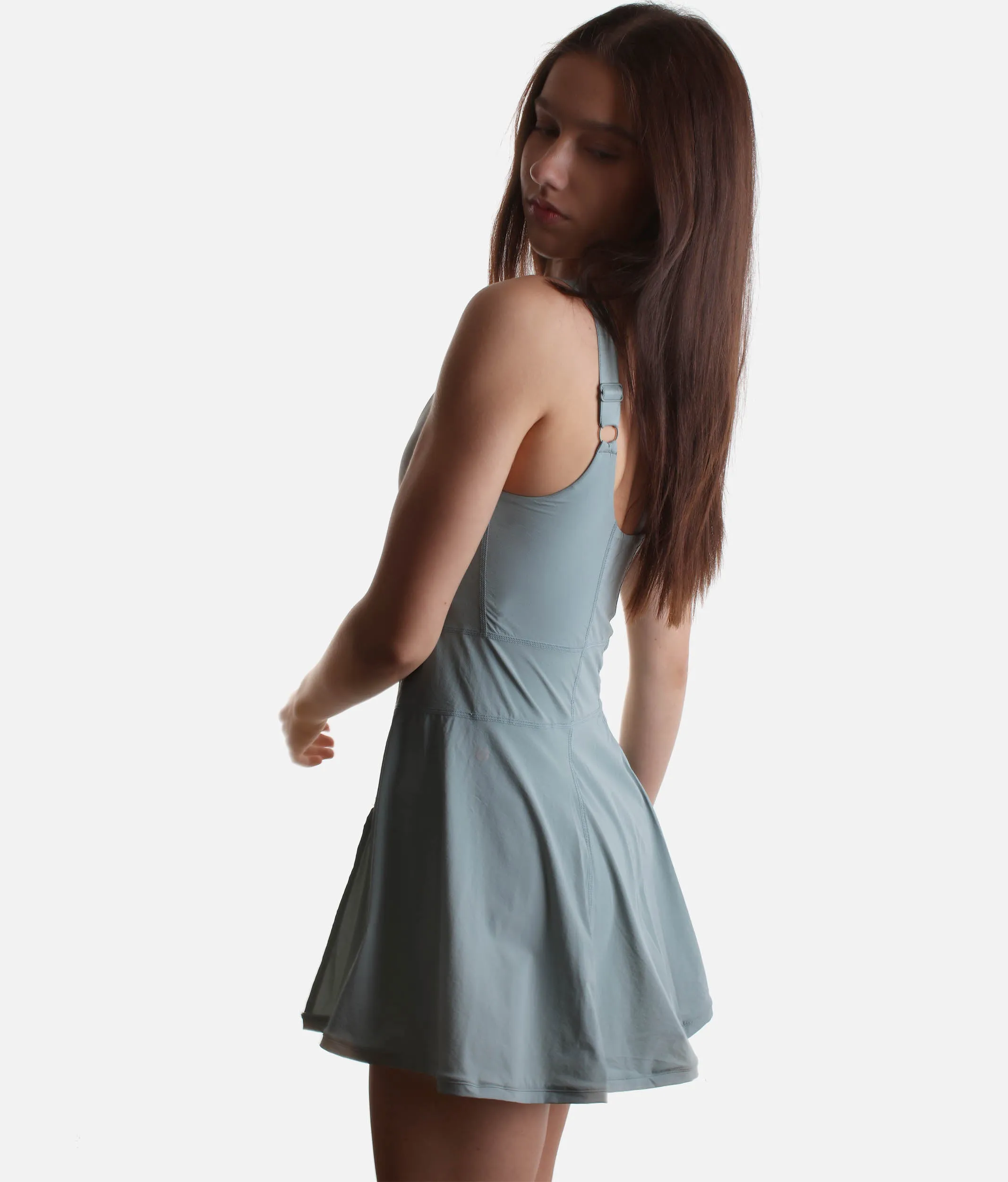 TIE-BREAKER SUPERDRESS in Cloudy Blue - Everyday Activewear Dress