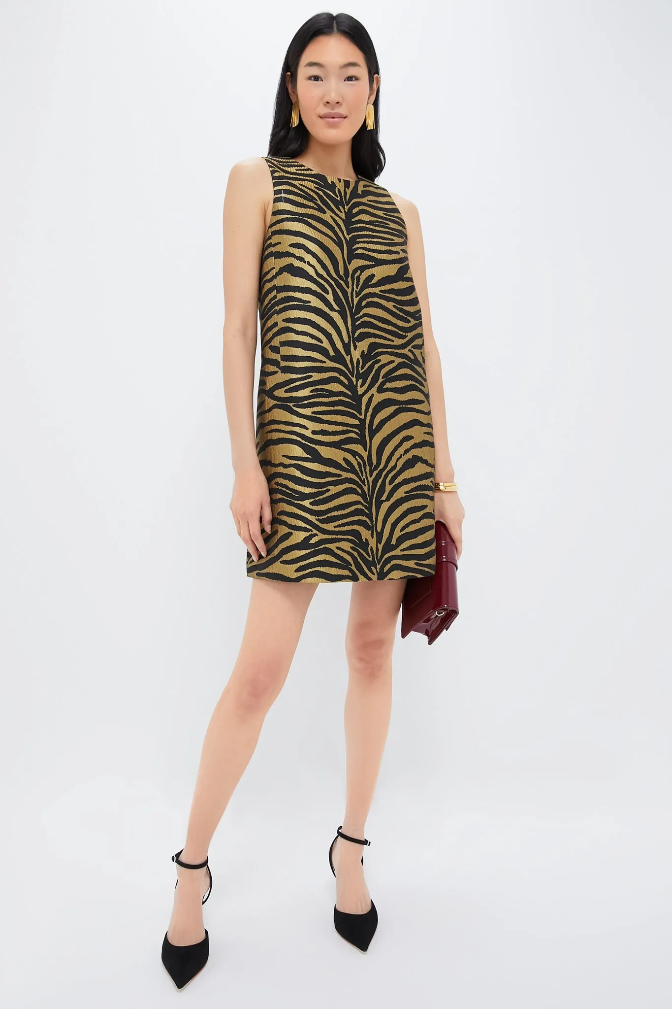 Tiger Jacquard Marlowe Dress