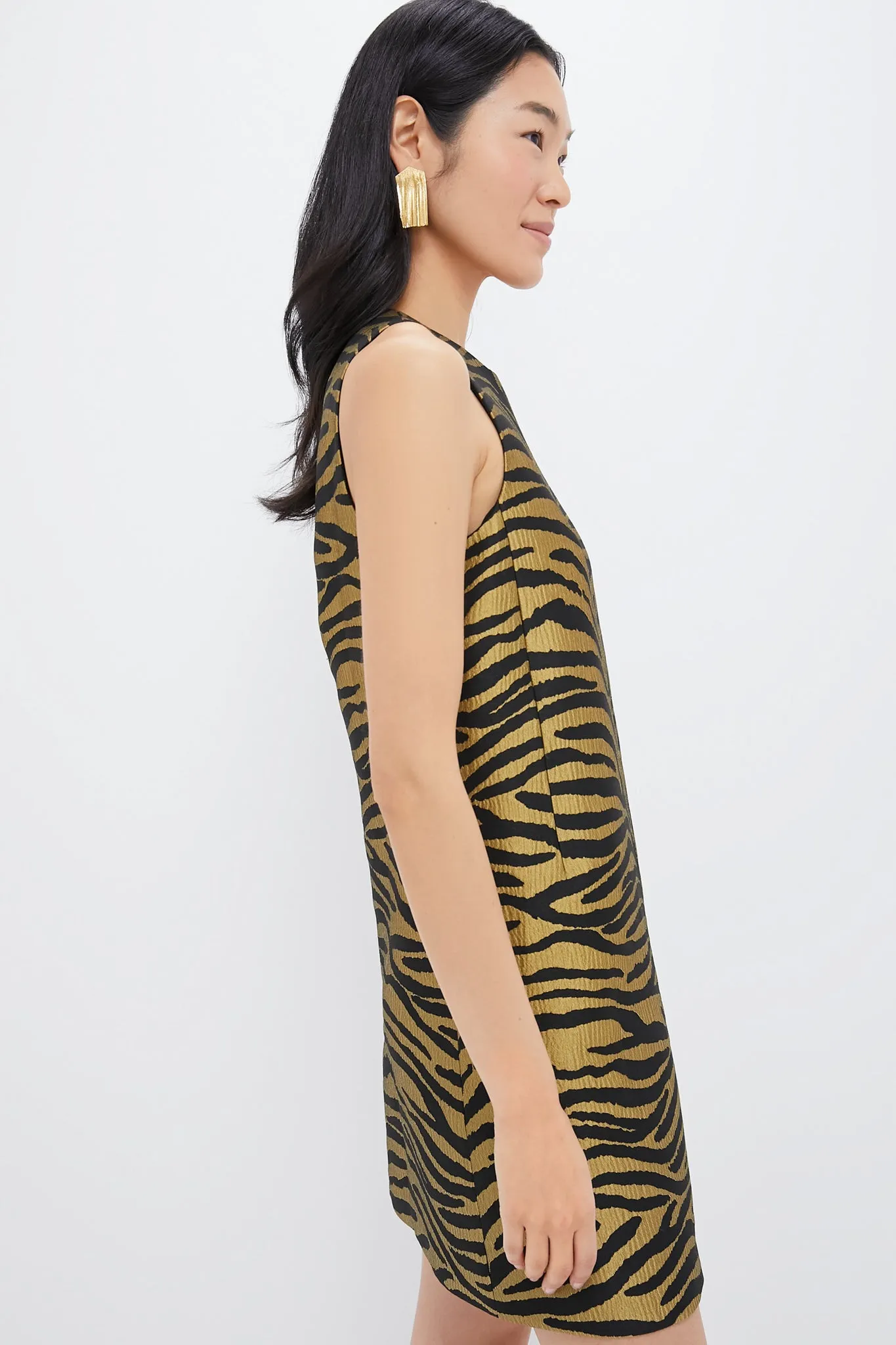 Tiger Jacquard Marlowe Dress