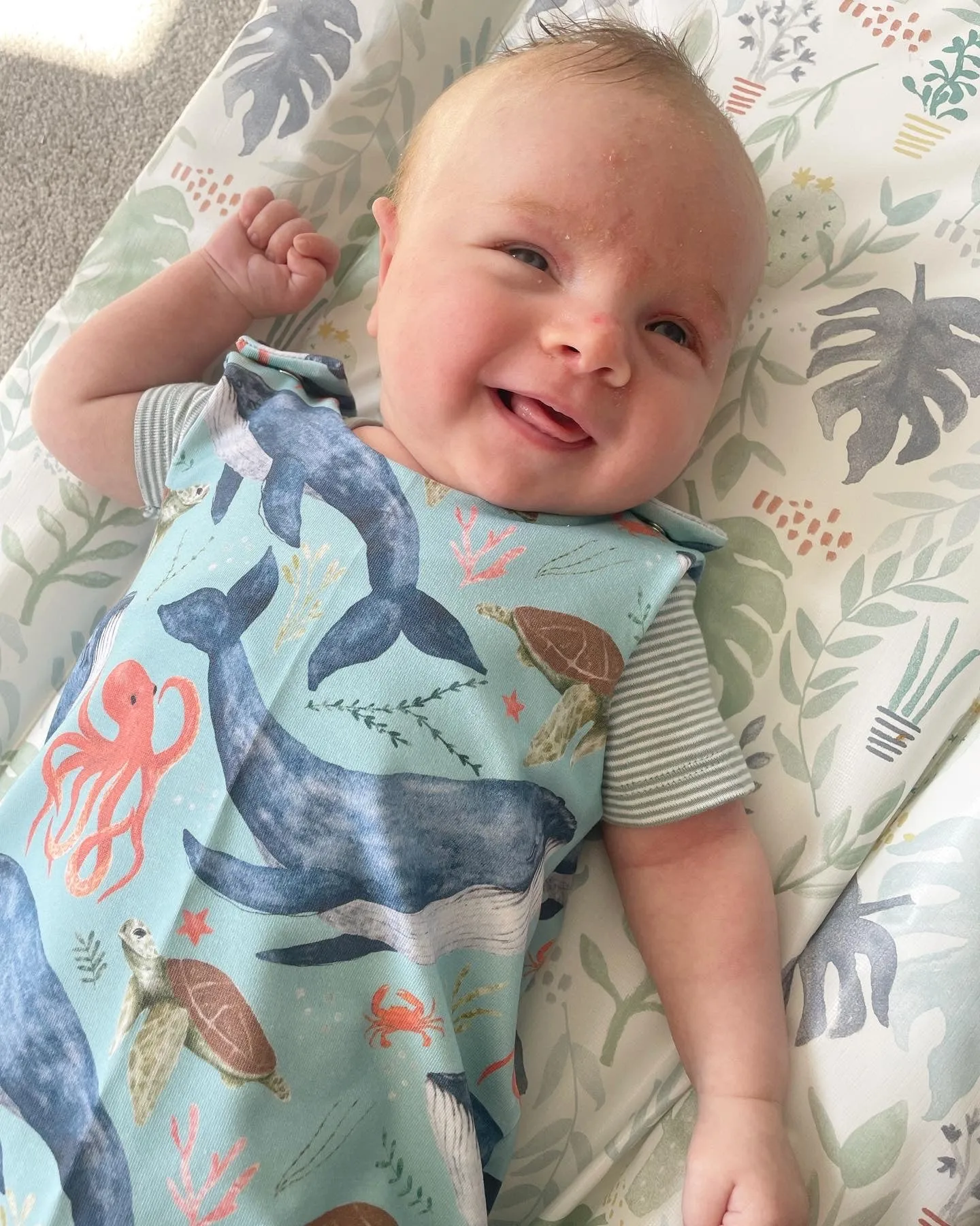 Under the Sea Romper/Dungarees