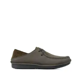 Weaver Wallabee Men's Shoes - Grey Canvass Grey Nubuck